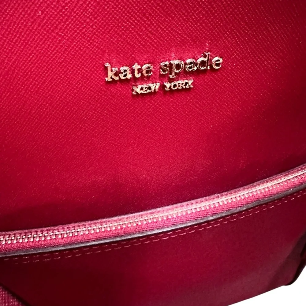 Kate Spade Cameron Red Pocket Tote. Color is “Roulette”. NWOT